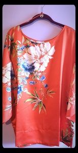 👘Beautiful kimono blouse with flower pattern👘